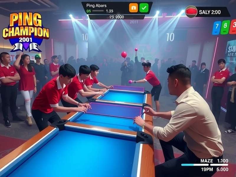 Ping Champion Gameplay Action
